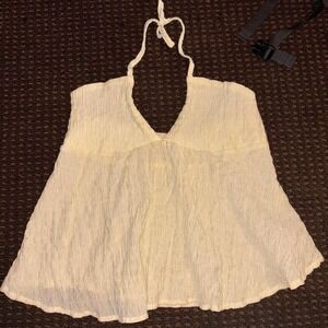 y2l baby yellow halter top